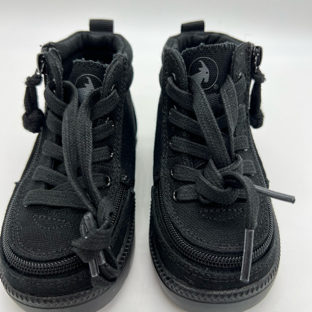 Billy Goat Kids Black High-Top Canvas Sneakers Size Baby 6 - Picture 9 of 10